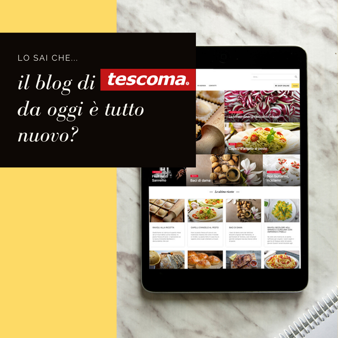 Il blog di Tescoma diventa Tescoma Club